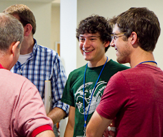 EMU student James Souder at Summer Peacebuilding Institute