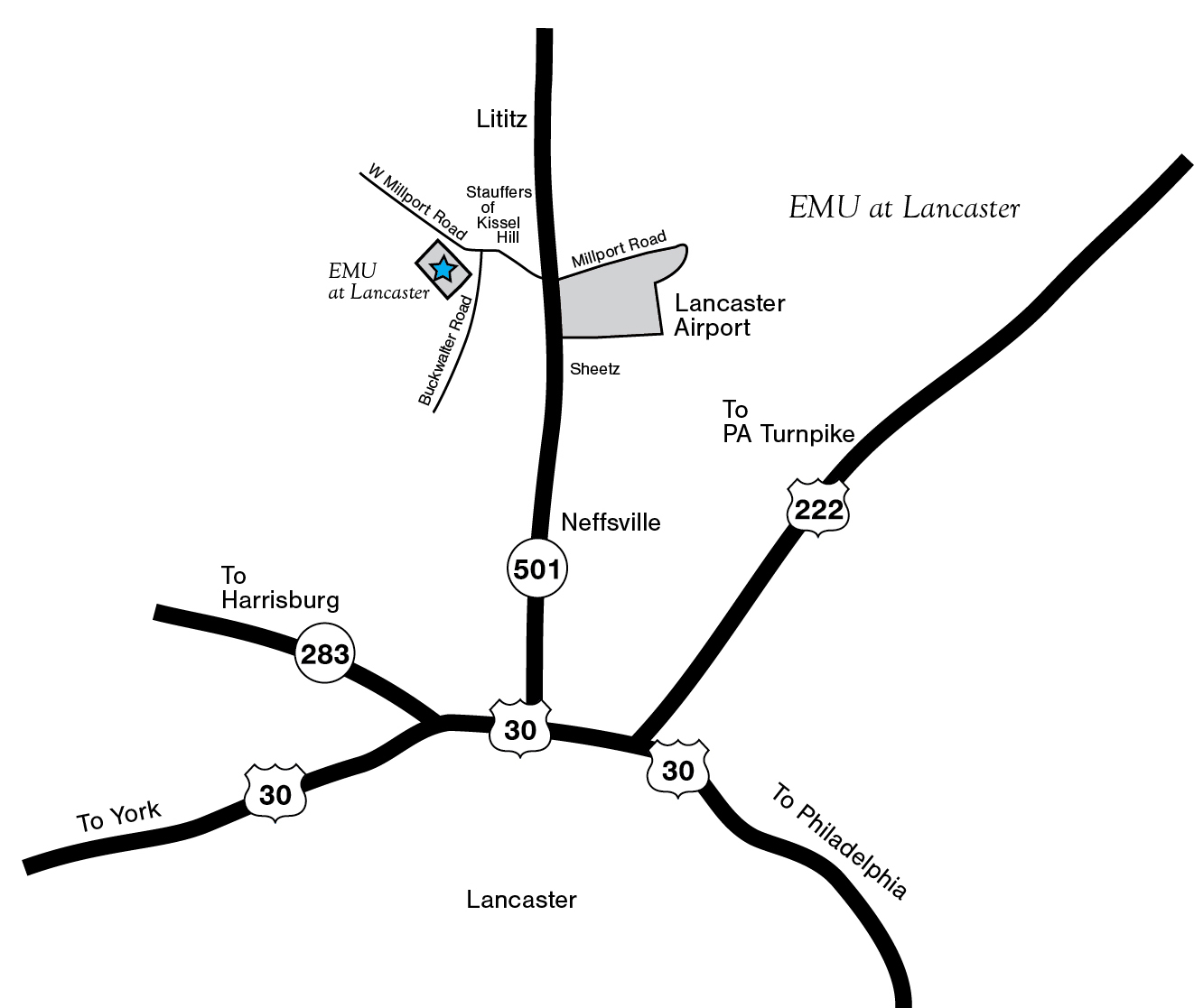 EMU Map