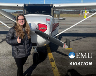 Ella Hickey- private pilot certification